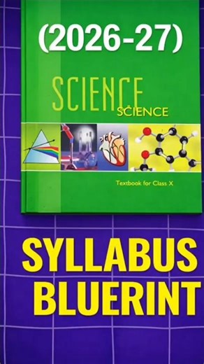 Class 10 science syllabus 2026-27 | Scienceclass 10th new updated syllabus for boardexam 2027