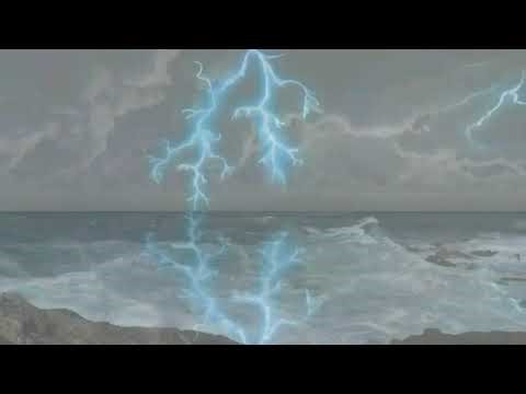 ⛈️ 3-Hour Black Tempest | Dark Stormy Sea Ambience | Sleep, Study, Relaxing 4K Ultra HD