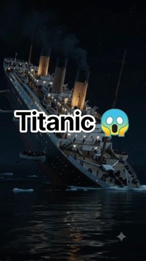 How Did the Titanic Sink? The Final Moments of History’s Most Famous Ship 🚢❄️ #youtubeshorts