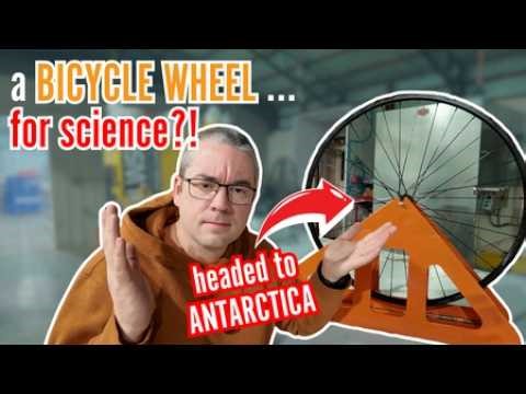 Why We Sent a Bicycle Wheel to the South Pole