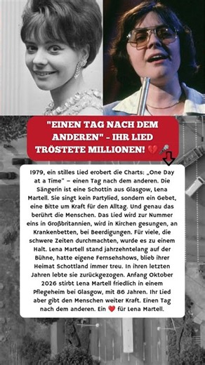 LENA MARTELL: DIE STIMME VON "ONE DAY AT A TIME" IST VERSTUMMT! 😢