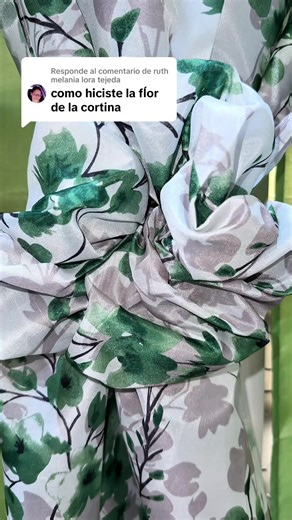 Cómo Hacer una Flor Decorativa para Cortinas Fácil y Rápido