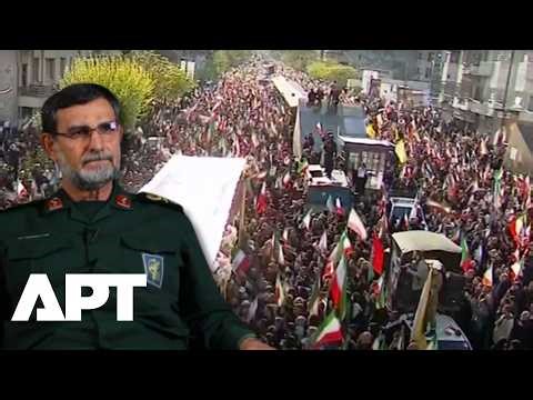 WATCH: Funeral Procession Held in Tehran for IRGC Navy Commander Alireza Tangsiri | APT