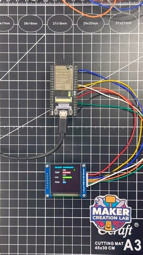How To Use RGB OLED with ESP32 - Full Colour Graphics!