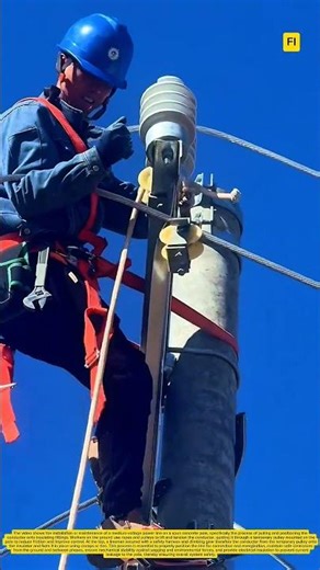 Overhead Power Line Installation