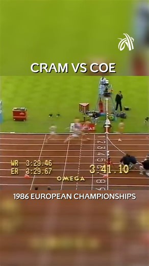 The Rematch😤🇬🇧 | Cram v Coe | 1500m European Championships 1986