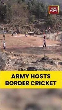 #IndianArmy #RomeoForce Holds 3rd #CricketTournament at #KeriBalakot #LoC, #Poonch | #indiatoday