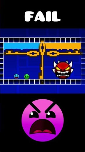 Geometry Dash speedrun but I SUCK #fail