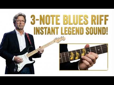 Eric Clapton's GOLD 3-Note Blues Riff – Shred Like Slowhand in Seconds!