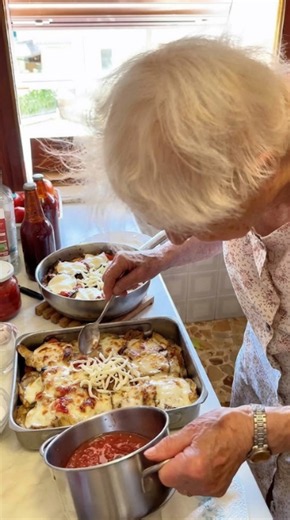 One bite of this eggplant parmesan takes you back