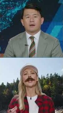 Desi Lydic is a lumberjack, a fisherman, and whatever other manly job will get her elected in Maine