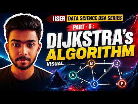 Crack the Coding Interview: Dijkstra's Algorithm Deep Dive | By IISERite #iiser #cse