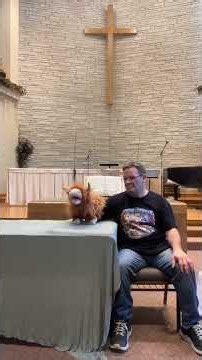 Mocha the highland cow to an alive performance at my church on October 11, 2026