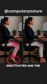 Does foot position at a computer matter?