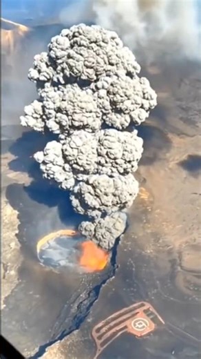 Massive Volcano Eruption Caught on Camera | Giant Ash Cloud