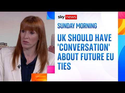Rayner says UK should have 'conversation' about future EU ties amid freedom of movement debate