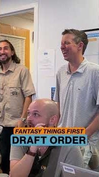 Our first ever FTF Fantasy Football Draft Order Reveal went swimmingly 😅😭 #nfl #duckrace #draftorder