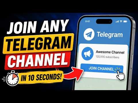 How to Join a Telegram Channel | Windows, iPhone & Android 2026