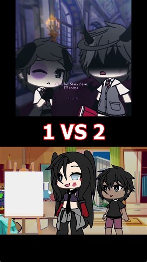 1 OR 2 ??? #gachaclub #gacha #gachalife #shorts