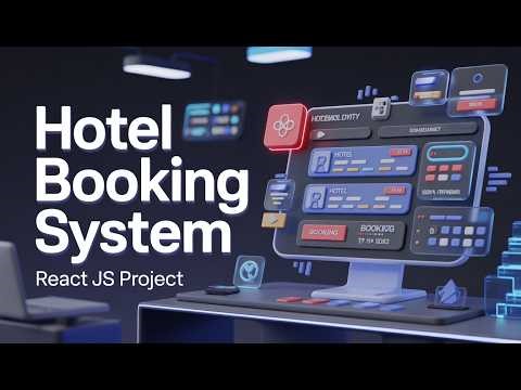 🔴 LIVE: Hotel Booking System Project | Full Stack Development | Build Real-World Web Application .