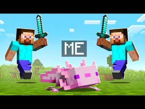 Minecraft Manhunt, but I can SHAPESHIFT