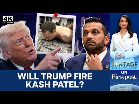 Will Trump Fire Kash Patel? WHCD Shooting Raises Questions | Vantage on Firstpost | N18G | 4K