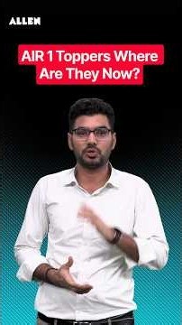 Where are JEE AIR 1 Toppers now? 🚀 #iit #jee #air1 #jeeaspirants