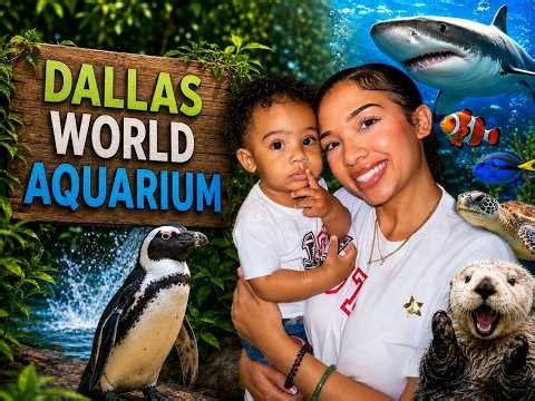 Dallas World Aquarium Vlog | Tamira Marie