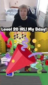 Just Turned 20! Level 20 IRL! My 3 Wishes For The Next 10 Years In Bee Swarm Simulator!