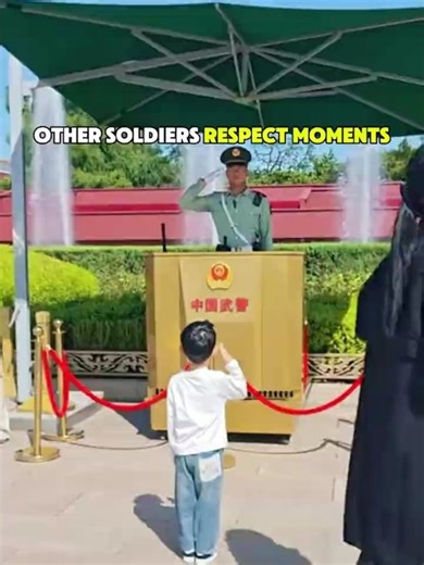 Cute Kids Salute Soldiers 🇺🇸🫡❤️