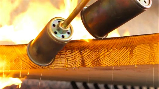 Transforming wood into furniture: Fireplace, chair, and table DIY projects