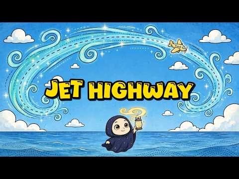 Jet Stream Explained | Why Planes Follow This Atlantic Path