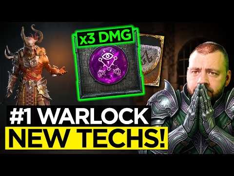 I just tripled my Warlock DMG with New Season 15 Techs - Diablo 4 Warlock Build