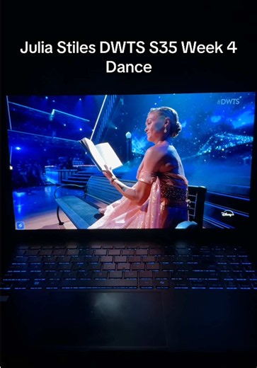 Julia that was glamorous! #DWTS #DancingWithTheStars #juliastiles #kalshipartner @Kalshi