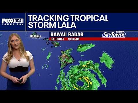 Tracking Tropical Storm Lala