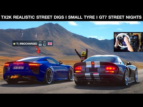 Gran Turismo 7 VR Online - TX2K Realistic Street Digs SMALL TIRES Only!!