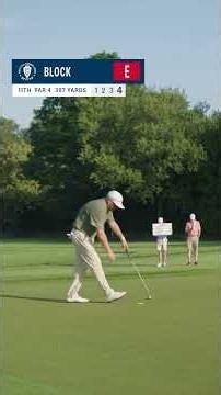 Michael Block gets into red figures early in the U.S. Senior Open at Scioto 👀