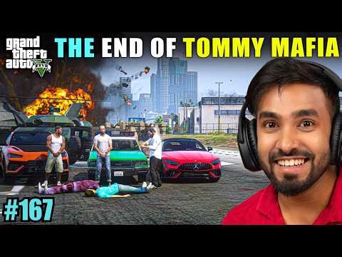THE END OF TOMMY MAFIA | TECHNO GAMERZ GTA V GAMEPLAY #167