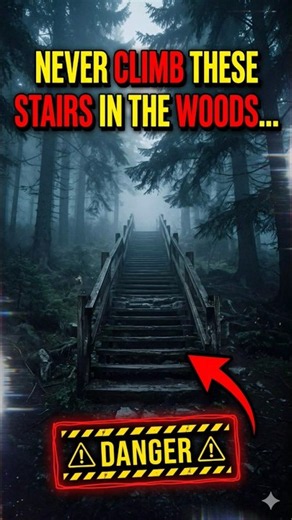 Why Park Rangers NEVER Talk About These Stairs... 🌲🚷 #Shorts #Creepy
