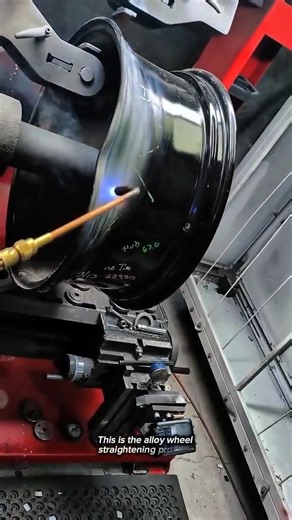 Wheel Straightening Process