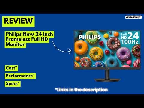 Philips 24” 100Hz Monitor Review 🔥 Best Budget Office Monitor 2026? Frameless FHD Eye Care Display!