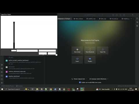 Weather Dashboard Project Showcase | Python Assignment