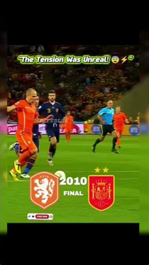 🏆 Spain’s Greatest World Cup Moment 🇪🇸🔥 | 2010 World Cup Final # #mrzftbl54 #soccer #soccerlife