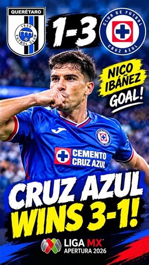 Unbelievable finish by Nico Ibáñez! 😱🔥 #cruzazul #ligamx #golazo
