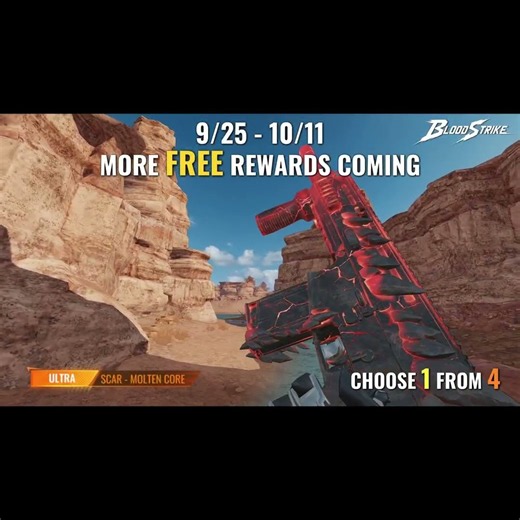 The original NOVA skin you’ve been waiting for is coming back for FREE! 👀 #BloodStrike #BS
