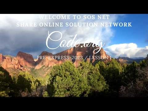 sOs Net - Code.org - pre-Express-2023 Lesson 1 - Eclipse