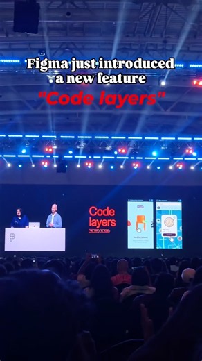 Figma’s new feature is here Code Layers #figma #updates #fyp #feature #announcement #designer