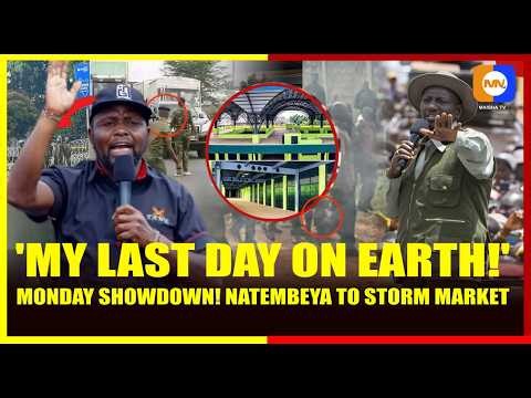 Natembeya Declares War on Ruto: "Monday Could Be My Last Day on Earth"|Kitale Market Battle Explodes