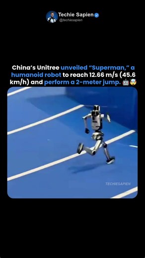 China’s New Humanoid Robot Runs Faster Than Usain Bolt 🤖⚡