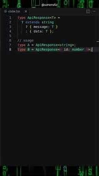 TypeScript Advanced — Conditional Types as Logic (Ep 8)